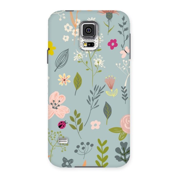 Flawless Flowers Back Case for Samsung Galaxy S5
