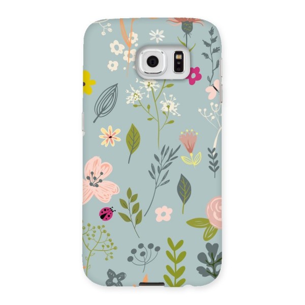 Flawless Flowers Back Case for Samsung Galaxy S6