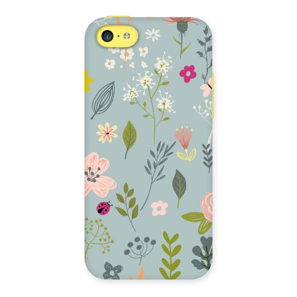 Flawless Flowers Back Case for iPhone 5C