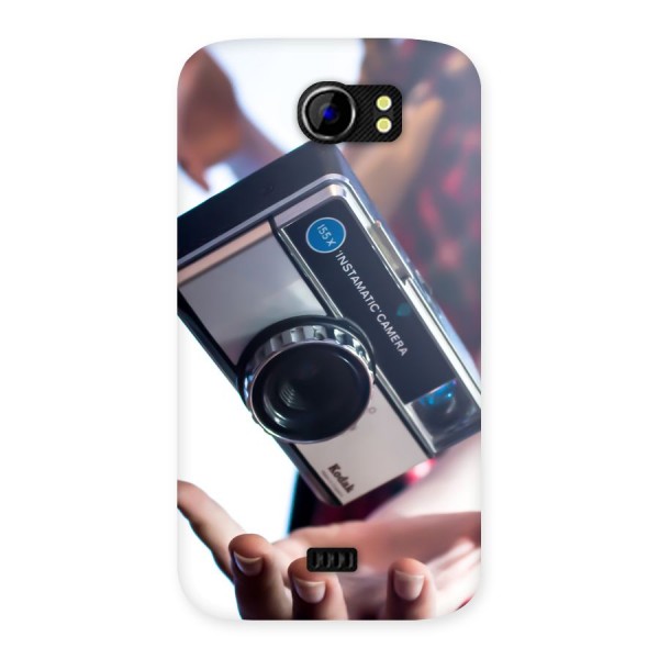 Floating Camera Back Case for Micromax Canvas 2 A110