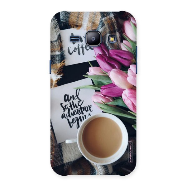 Floral Adventure Back Case for Galaxy J1