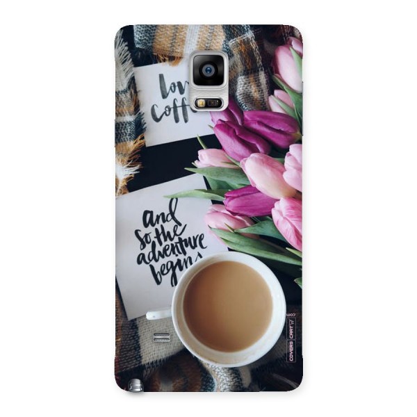 Floral Adventure Back Case for Galaxy Note 4