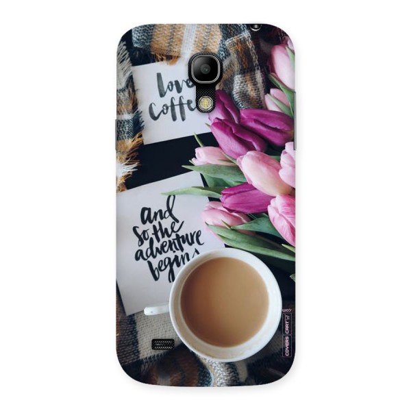 Floral Adventure Back Case for Galaxy S4 Mini