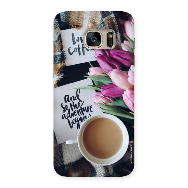Floral Adventure Back Case for Galaxy S7