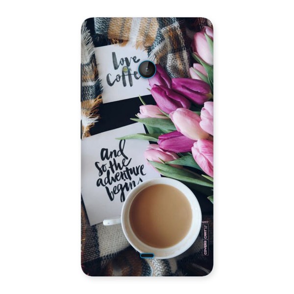 Floral Adventure Back Case for Lumia 540