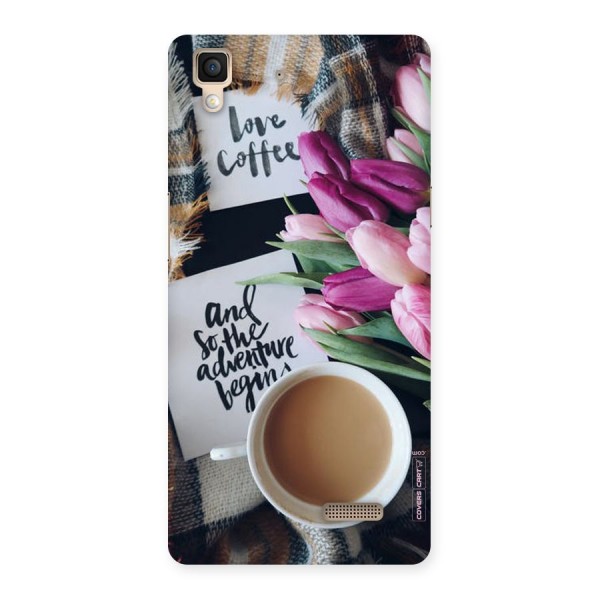 Floral Adventure Back Case for Oppo R7