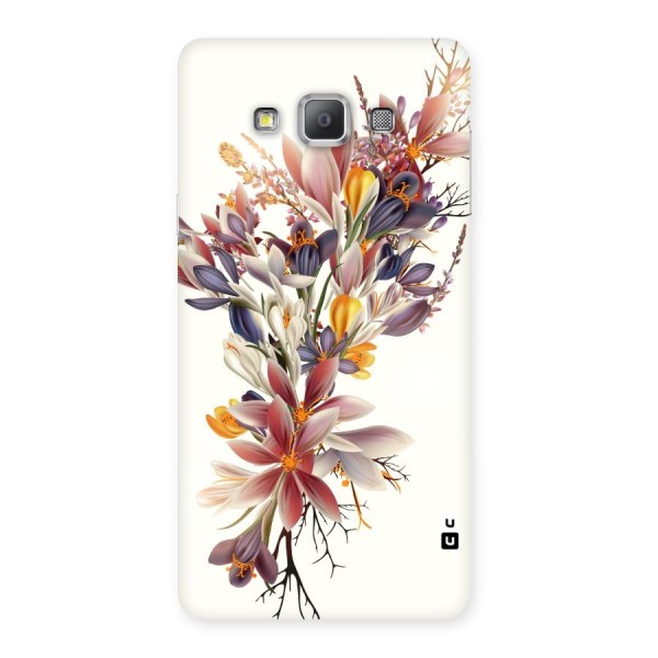 Floral Bouquet Back Case for Galaxy A7