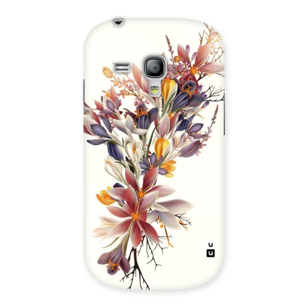 Floral Bouquet Back Case for Galaxy S3 Mini