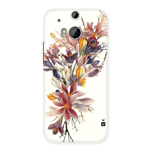 Floral Bouquet Back Case for HTC One M8