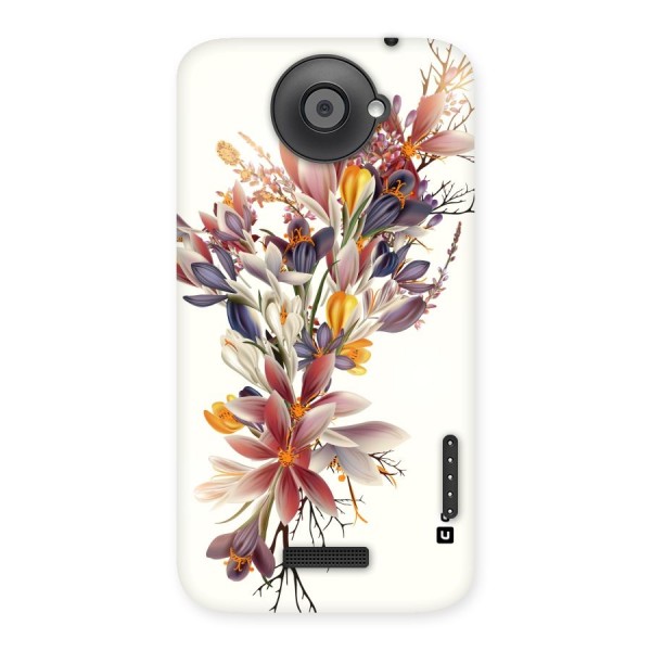 Floral Bouquet Back Case for HTC One X