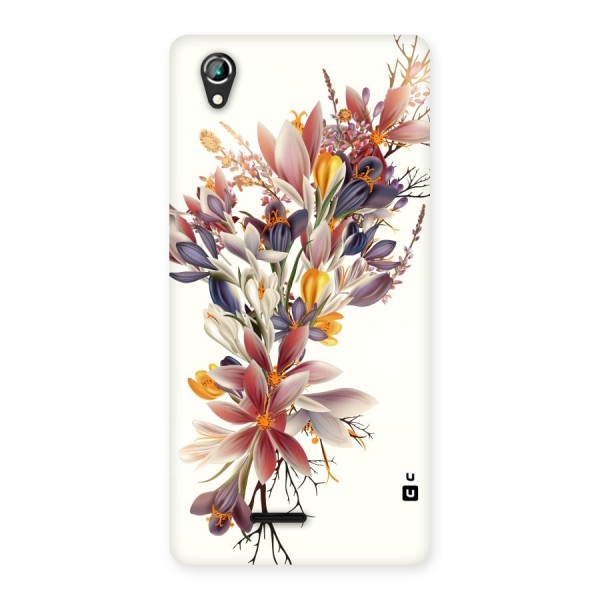 Floral Bouquet Back Case for Lava Iris 800