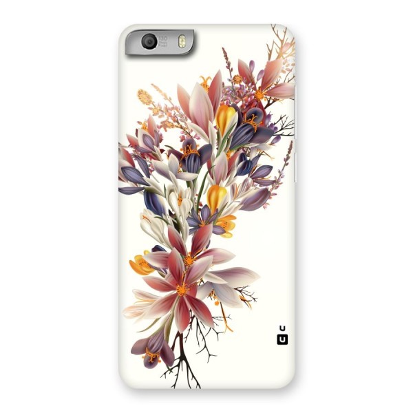 Floral Bouquet Back Case for Micromax Canvas Knight 2