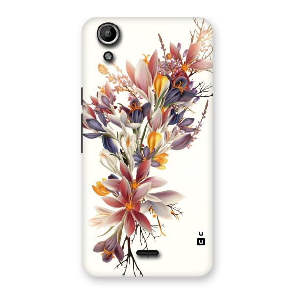 Floral Bouquet Back Case for Micromax Canvas Selfie Lens Q345