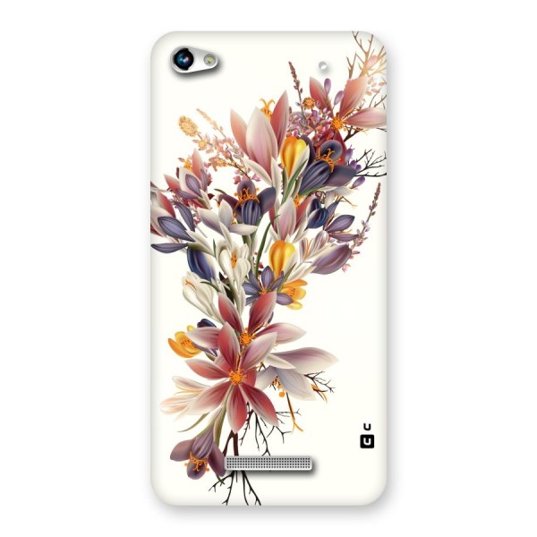 Floral Bouquet Back Case for Micromax Hue 2