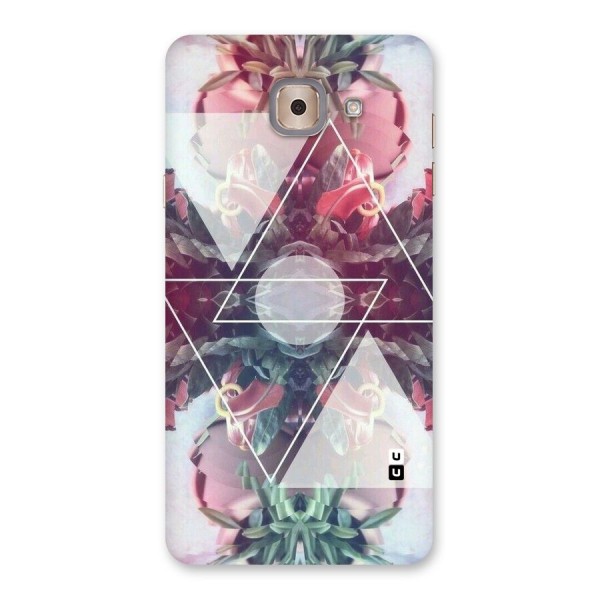 Floral Triangle Back Case for Galaxy J7 Max