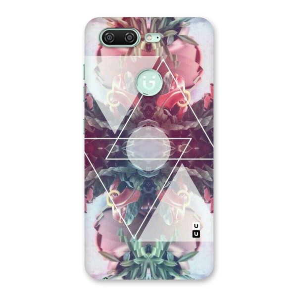 Floral Triangle Back Case for Gionee S10