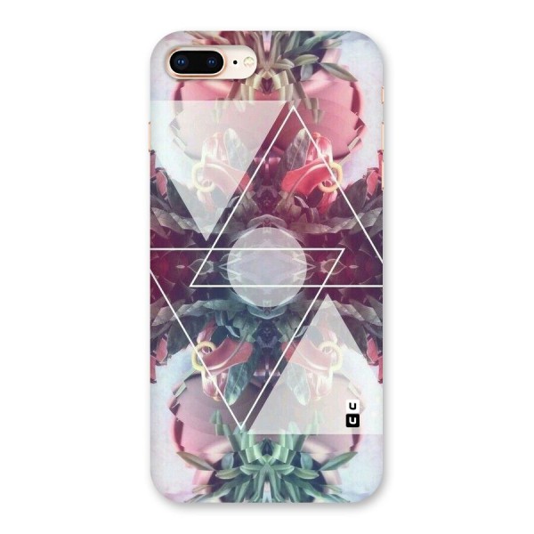 Floral Triangle Back Case for iPhone 8 Plus