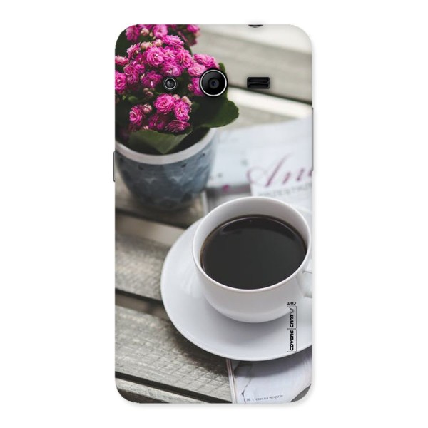 Flower And Blend Back Case for Galaxy Core 2