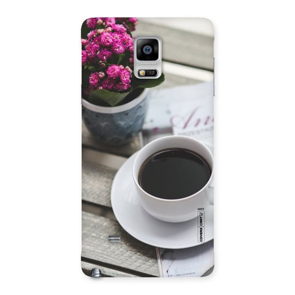 Flower And Blend Back Case for Galaxy Note 4