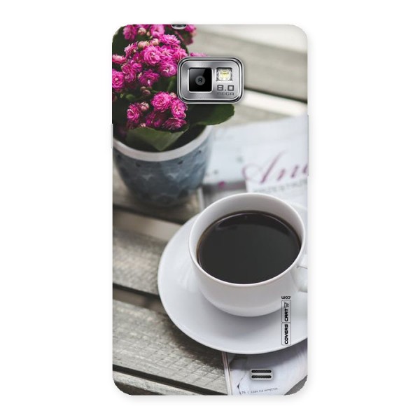 Flower And Blend Back Case for Galaxy S2