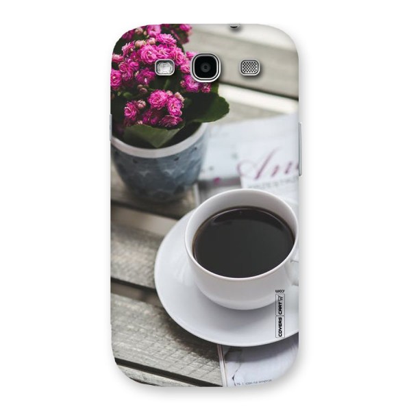 Flower And Blend Back Case for Galaxy S3