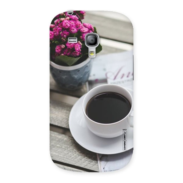 Flower And Blend Back Case for Galaxy S3 Mini