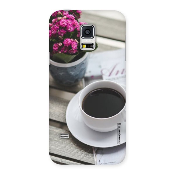 Flower And Blend Back Case for Galaxy S5 Mini