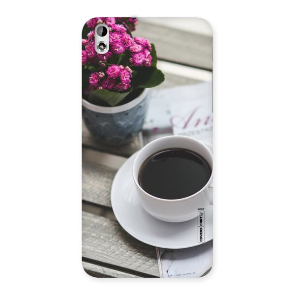 Flower And Blend Back Case for HTC Desire 816
