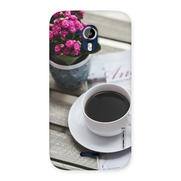 Flower And Blend Back Case for Micromax Canvas Magnus A117