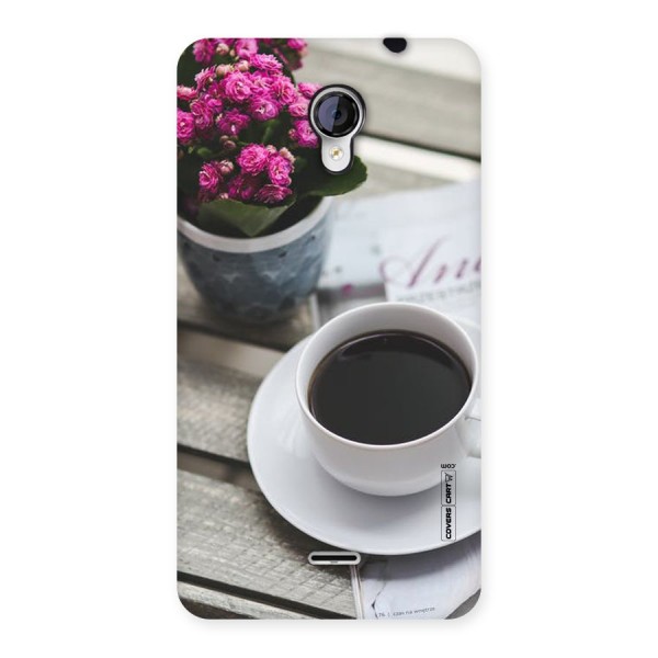 Flower And Blend Back Case for Micromax Unite 2 A106
