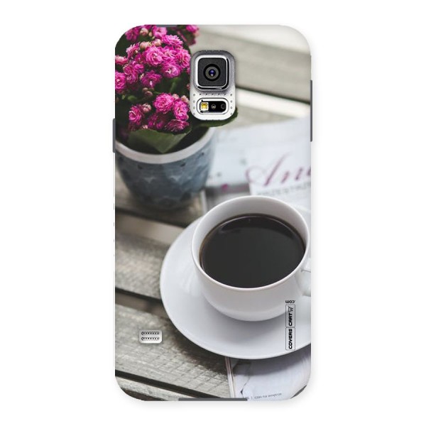 Flower And Blend Back Case for Samsung Galaxy S5