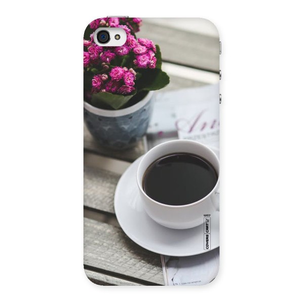 Flower And Blend Back Case for iPhone 4 4s