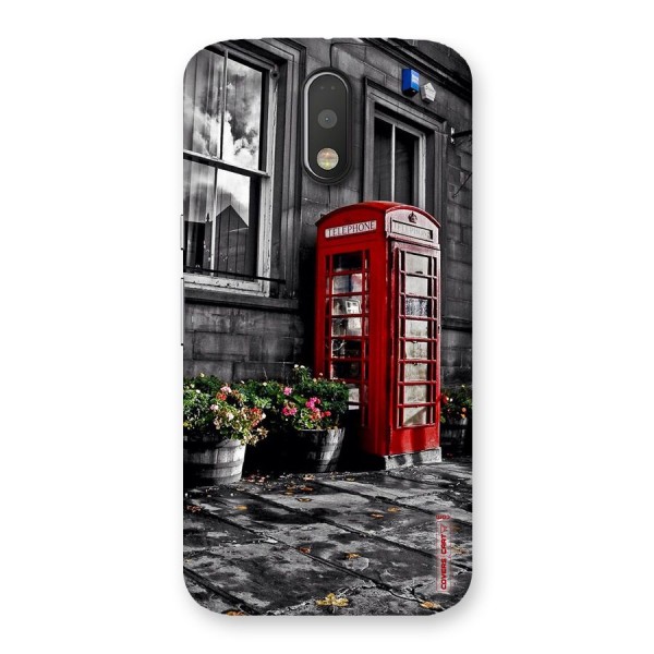 Flower And Booth Back Case for Motorola Moto G4 Plus