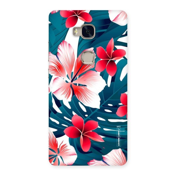 Flower design Back Case for Huawei Honor 5X