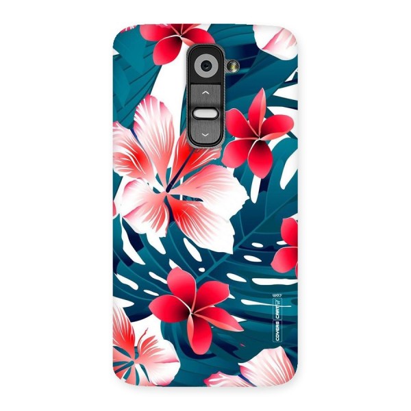 Flower design Back Case for LG G2