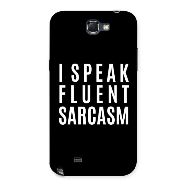 Fluent Sarcasm Back Case for Galaxy Note 2