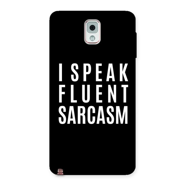 Fluent Sarcasm Back Case for Galaxy Note 3