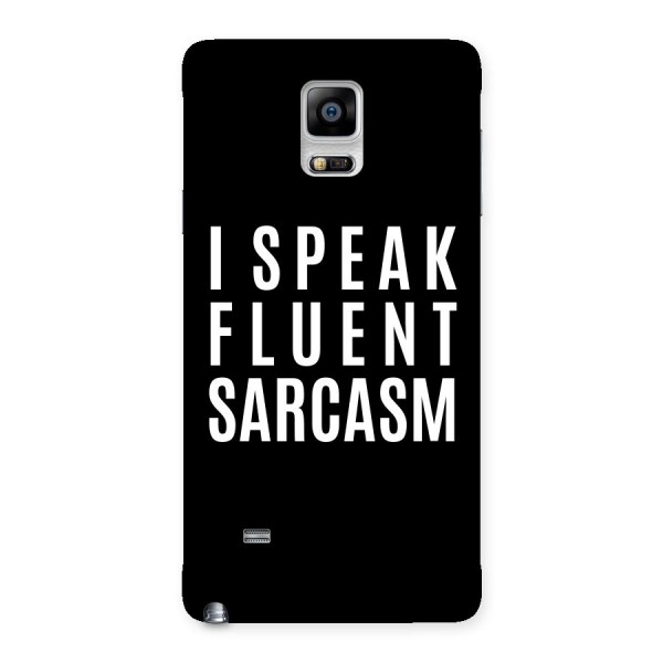 Fluent Sarcasm Back Case for Galaxy Note 4
