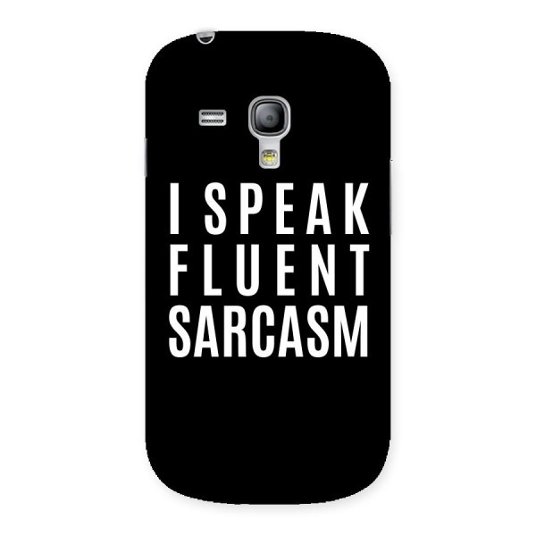 Fluent Sarcasm Back Case for Galaxy S3 Mini