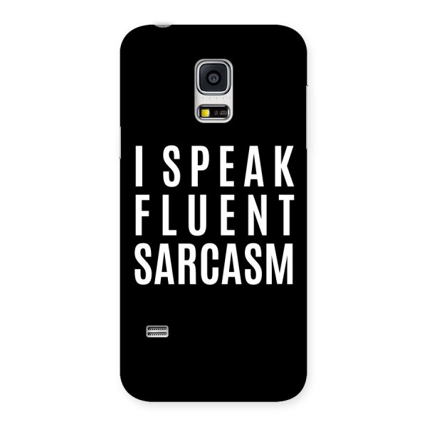 Fluent Sarcasm Back Case for Galaxy S5 Mini