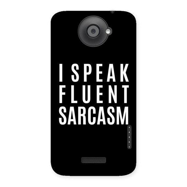 Fluent Sarcasm Back Case for HTC One X