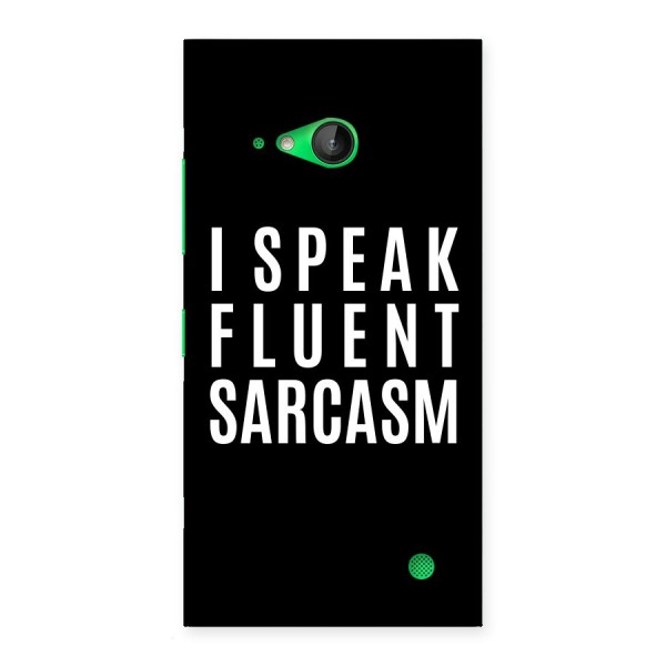 Fluent Sarcasm Back Case for Lumia 730