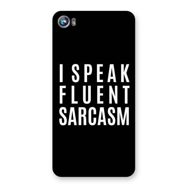 Fluent Sarcasm Back Case for Micromax Canvas Fire 4 A107