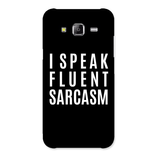 Fluent Sarcasm Back Case for Samsung Galaxy J5