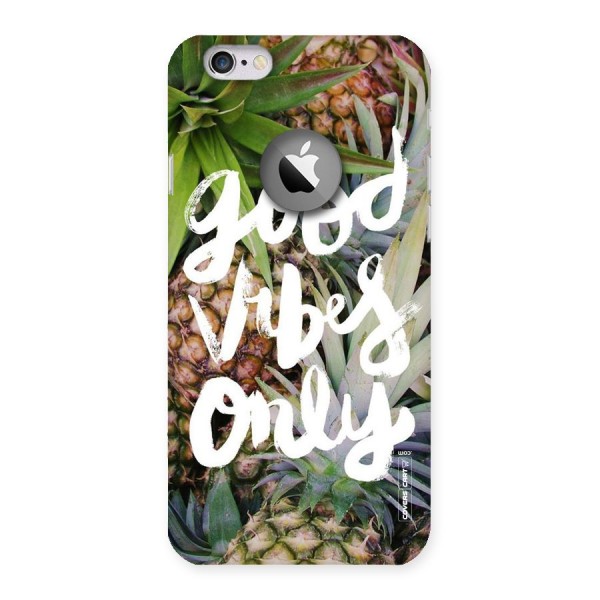 Forest Vibes Back Case for iPhone 6 Logo Cut
