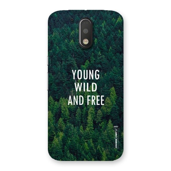 Forest Wanderlust Back Case for Motorola Moto G4 Plus