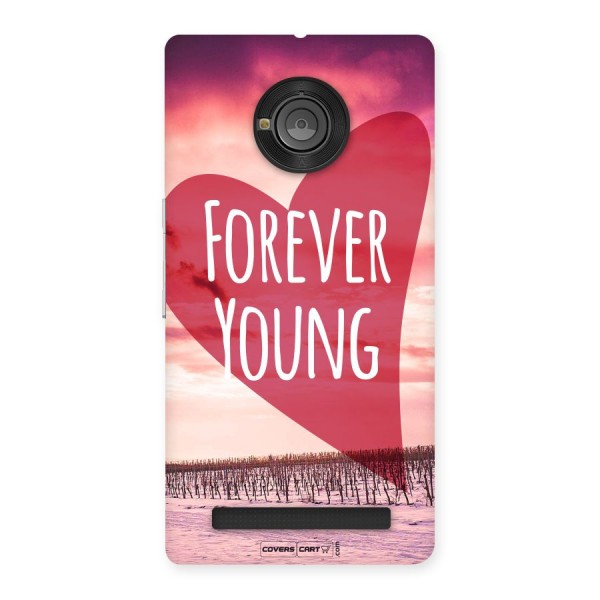 Forever Young Back Case for Yu Yuphoria