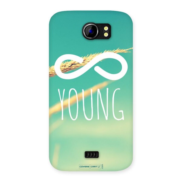 Infinity Young Back Case for Micromax Canvas 2 A110