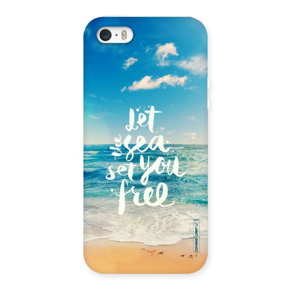 Free Sea Back Case for iPhone SE