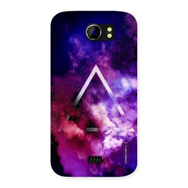 Galaxy Smoke Hues Back Case for Micromax Canvas 2 A110
